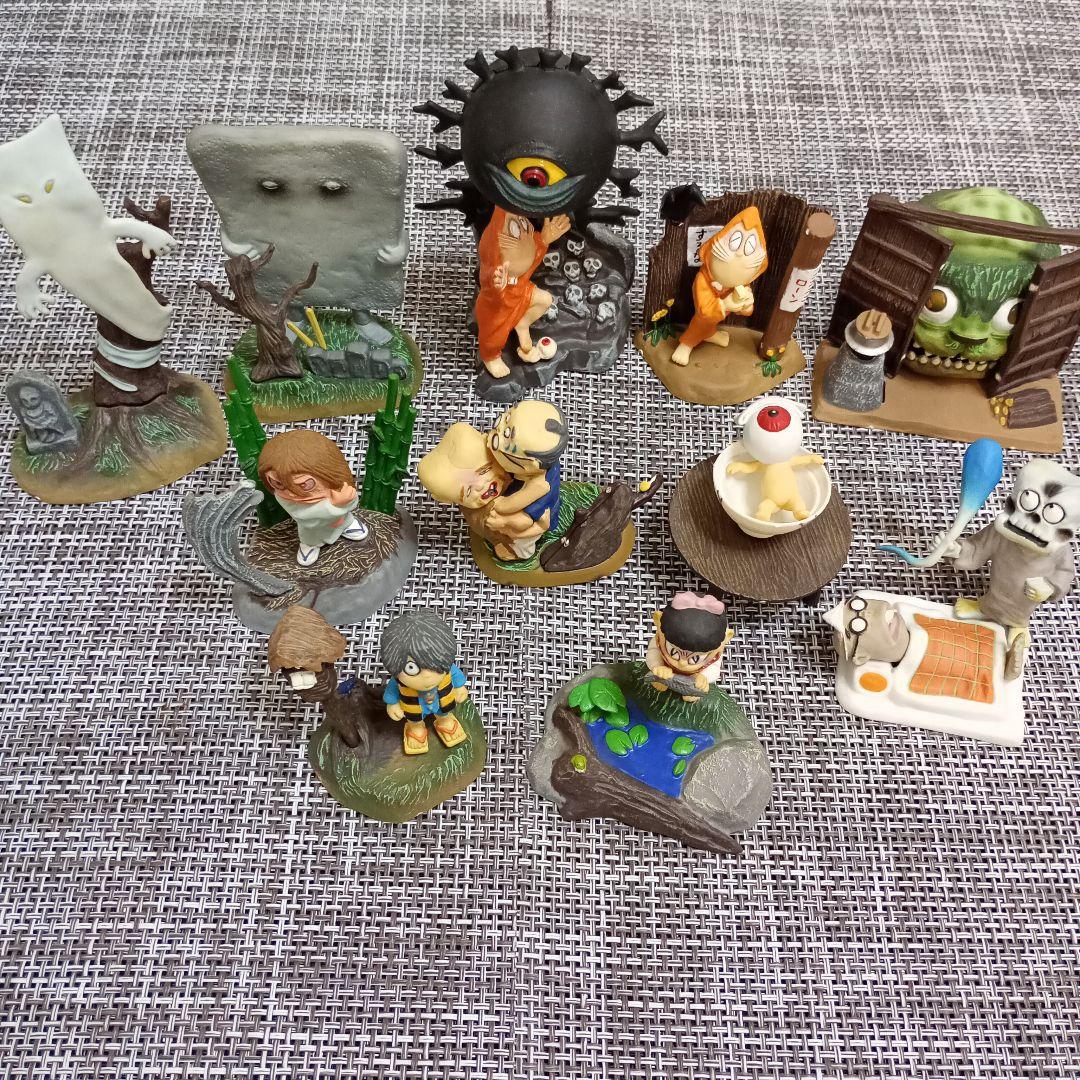 ゲゲゲのしげる妖怪絵巻シリーズ 11体セット カバヤ 食玩 フィギュア