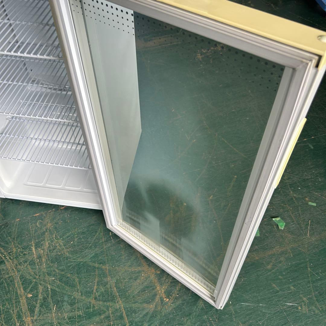 154業務用 冷蔵ショーケース オフィスコンビニ XW-105 左右開き 小型