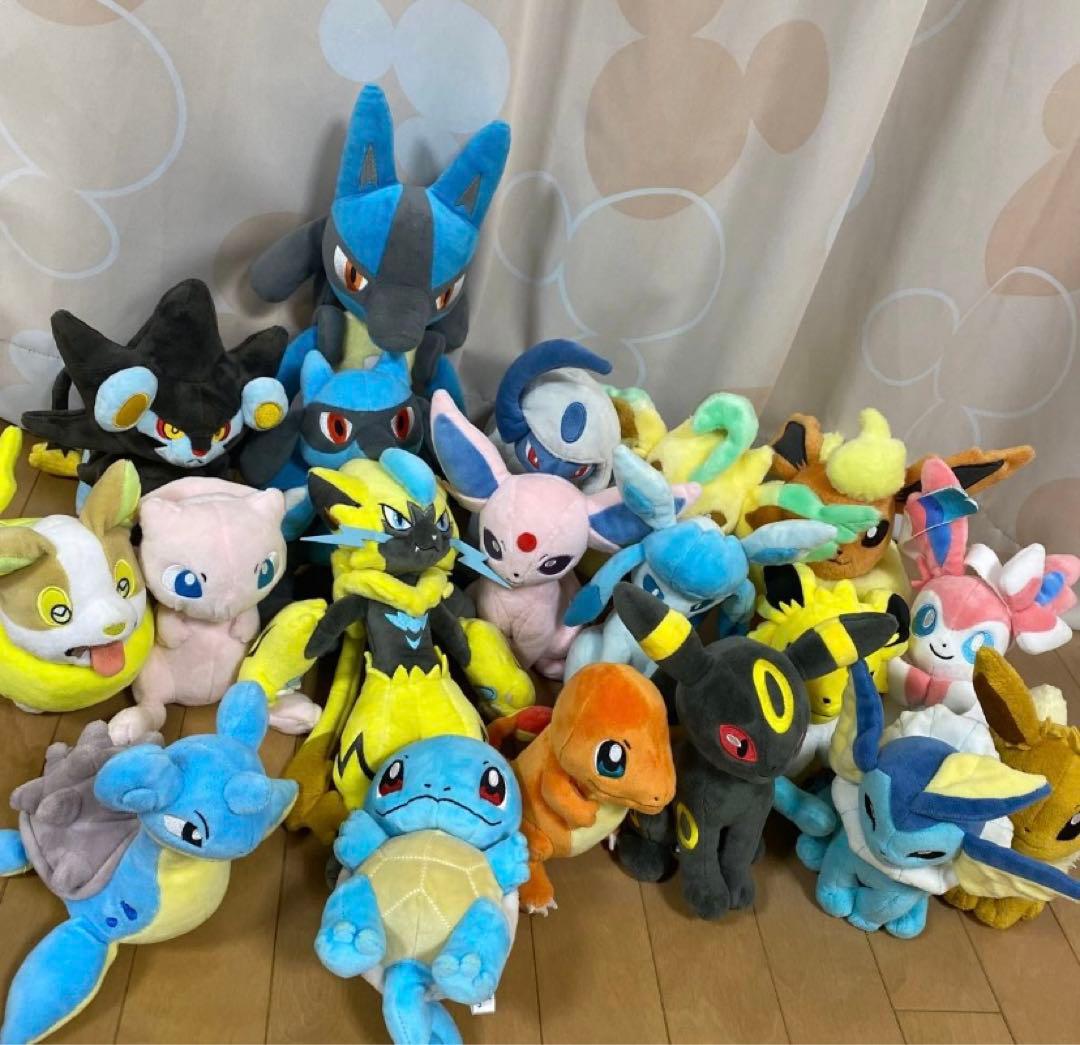 ポケモンぬいぐるみまとめ売り