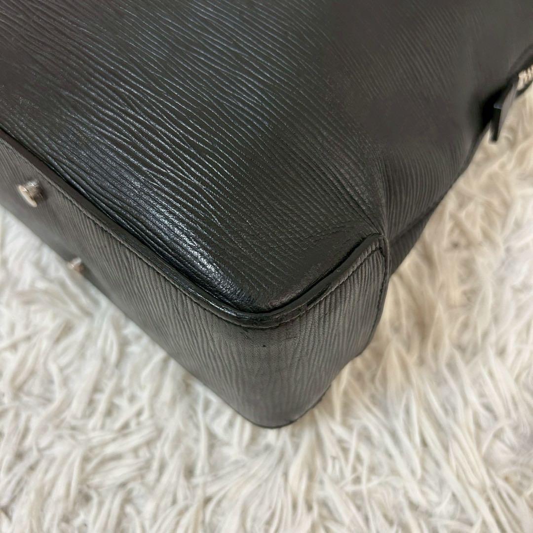 極美品✨アニアリ　ビジネスバッグ　ブリーフケース　レザー　ブラック