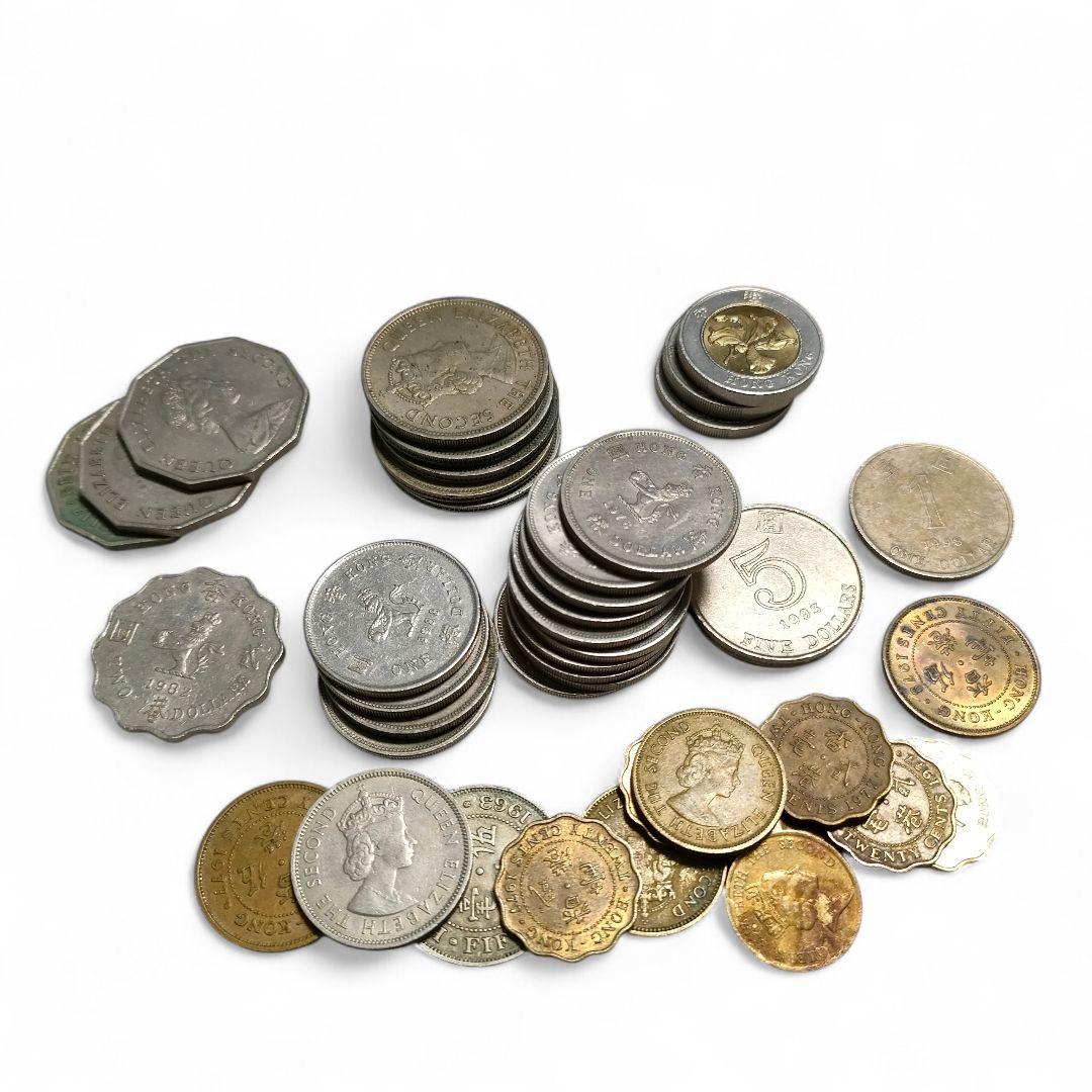 香港ドル 古銭 まとめ売り 香港コイン エリザベス女王 含む - メルカリ