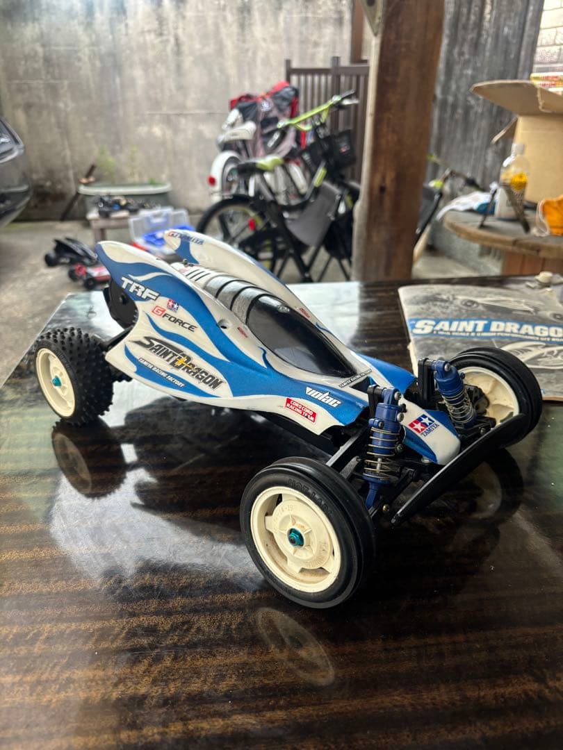 タミヤ　マッドキャップ　赤セイントドラゴン　ラジコン　RC