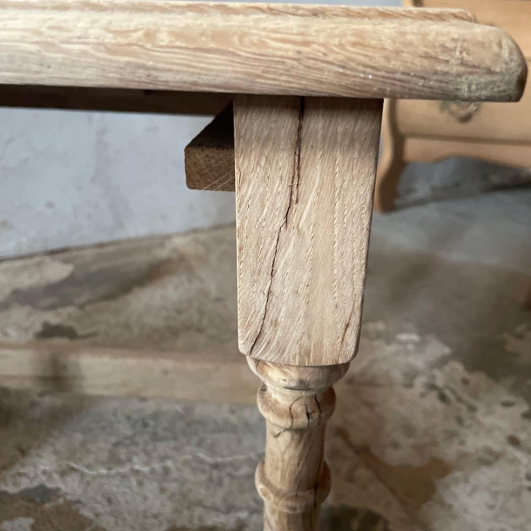 年末・年始SALE サイドテーブル ベッドサイドテーブル 中 剥離 年末