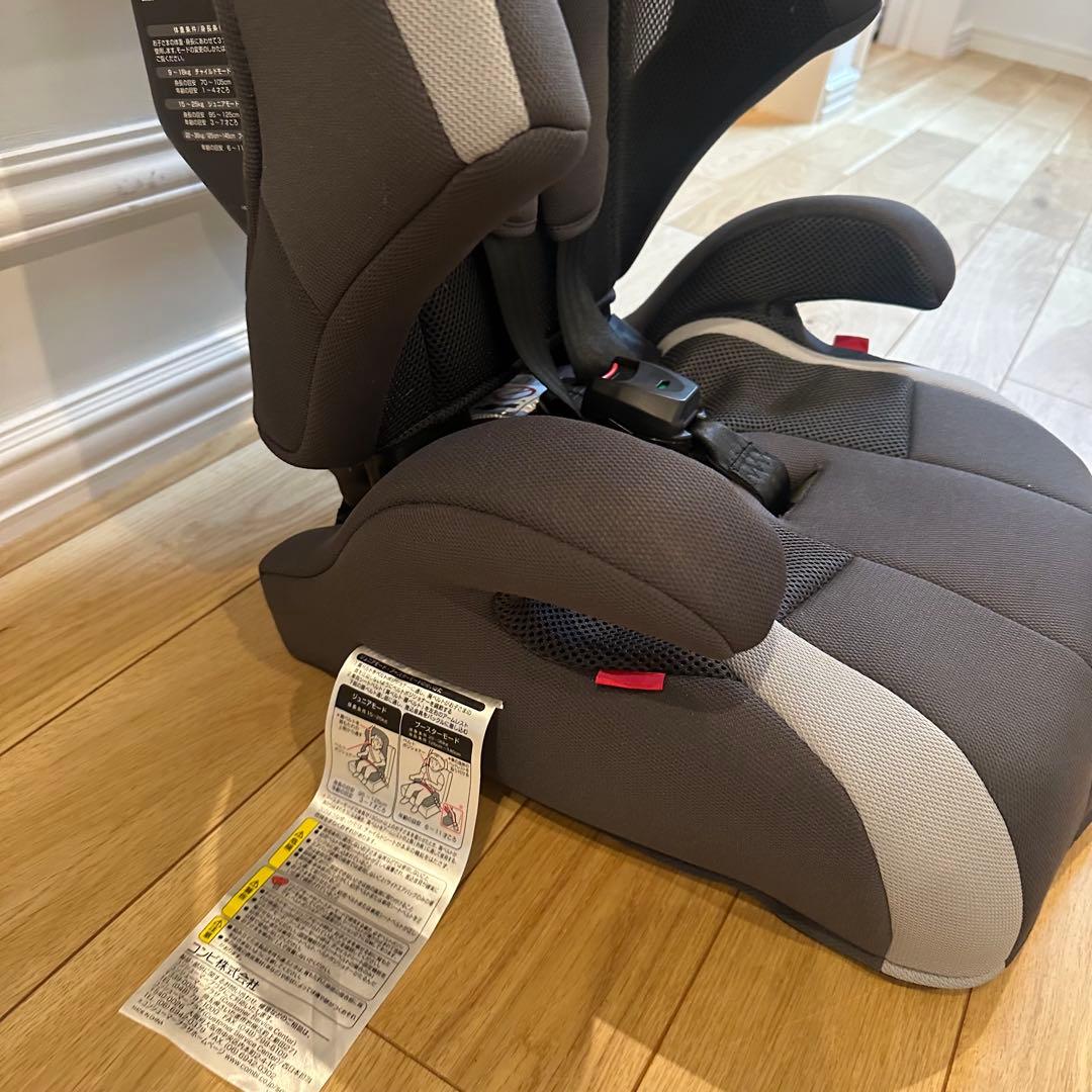 美品！Combi ジョイトリップ エアスルーGH グレー　チャイルドシート