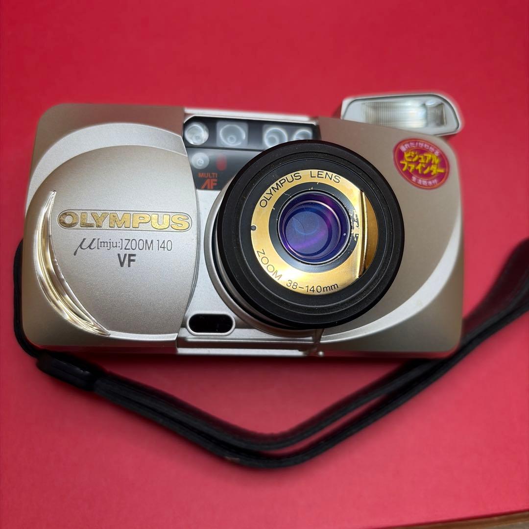 OLYMPUS μ[mju] ZOOM 140 VF コンパクトフィルムカメラ - メルカリ