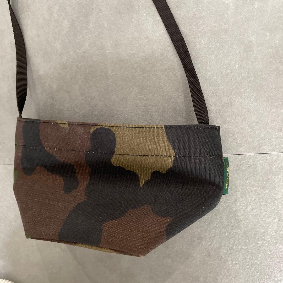 Herve Chapelier 迷彩 ショルダーバッグ