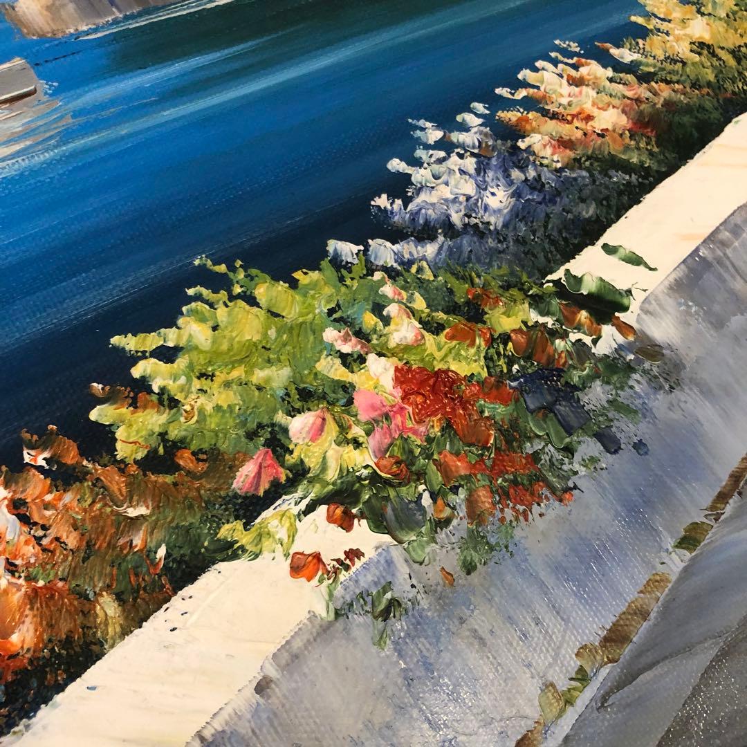 作家さん油彩画 キャンバス