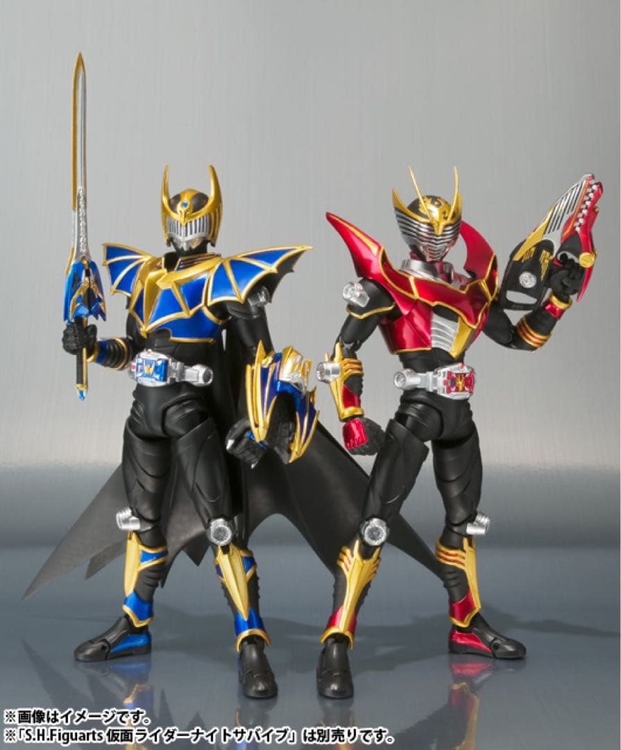 S.H.Figuarts 仮面ライダー　龍騎サバイブ＆ナイトサバイブ　極美品