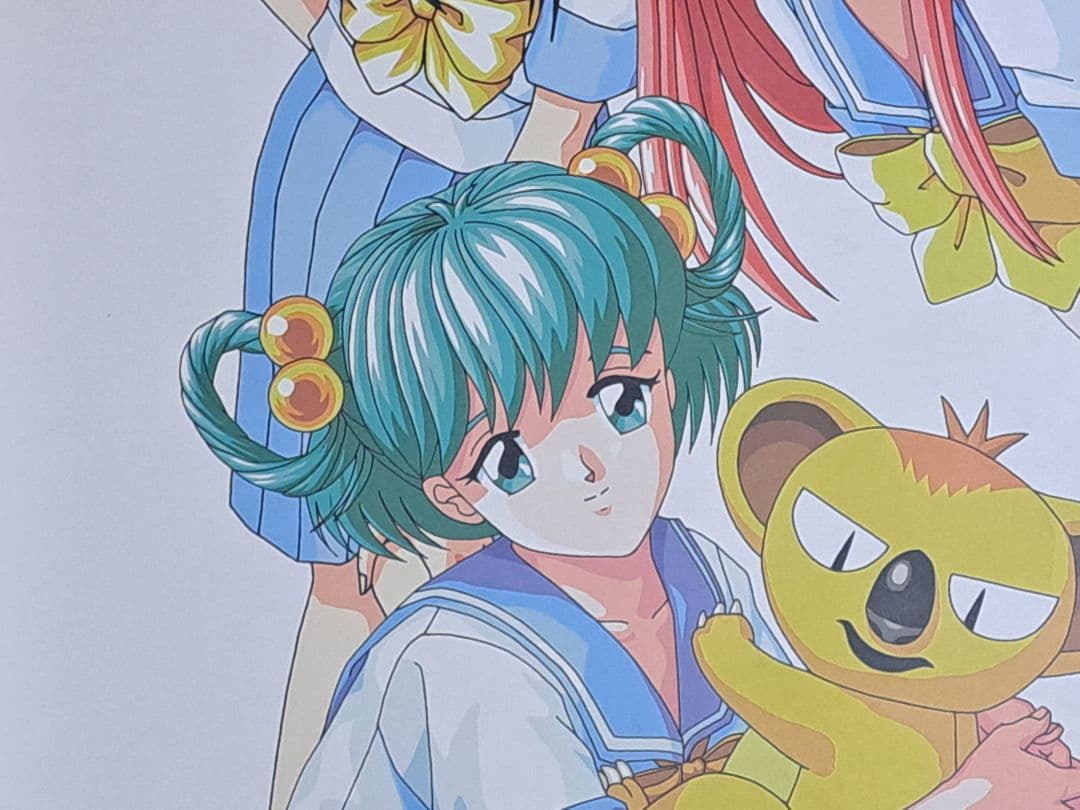 ときめきメモリアル　おしえてyourheart　シールバージョンプラス　ポスター