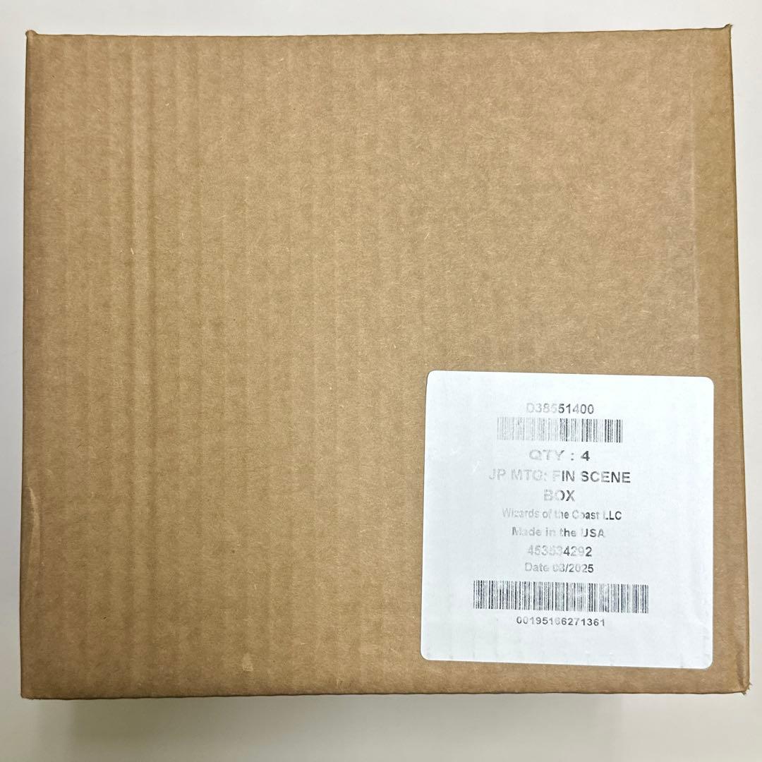 MTG 未開封　日本語版　FF シーン・ボックス　4種入り　１カートン MTG 未開封 日本語版 FF シーン・ボックス 4種入り 1カートン MTG 未