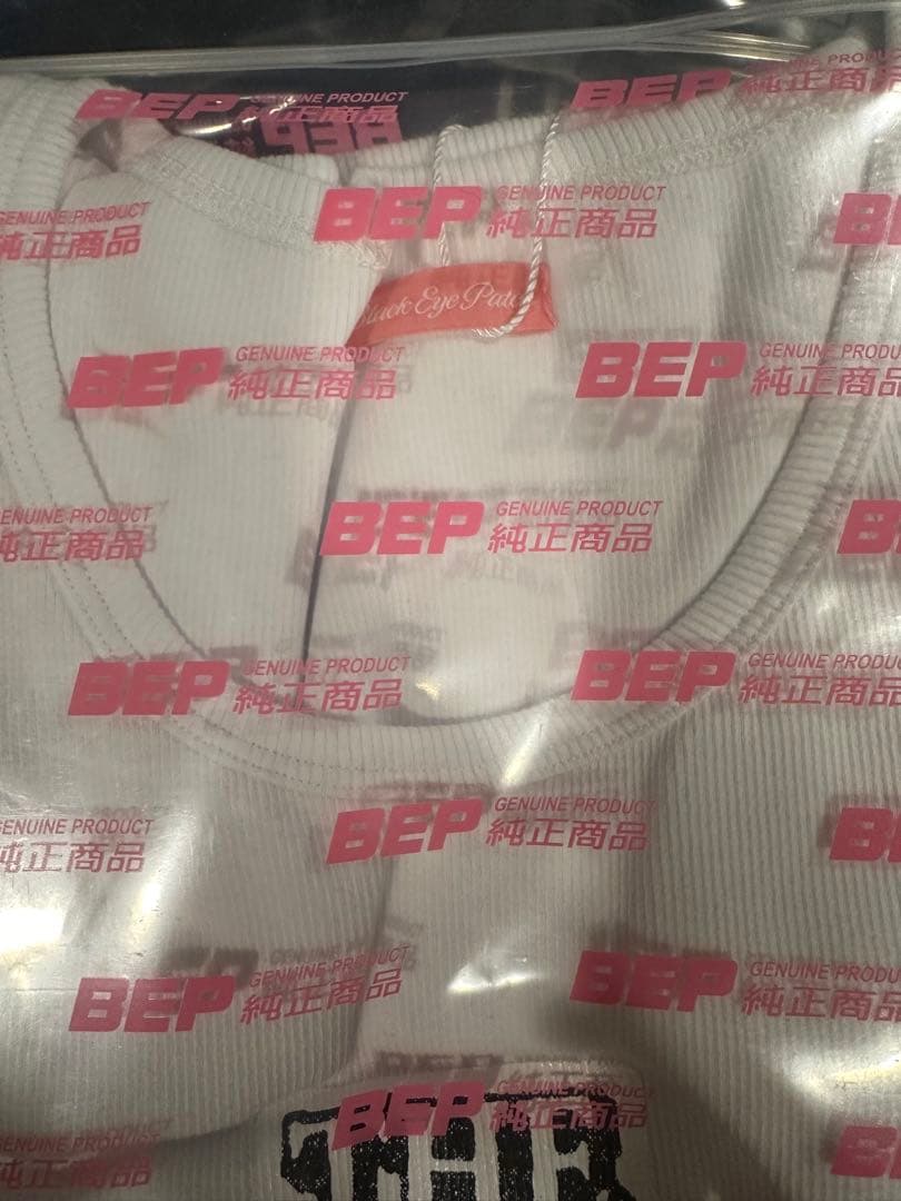 トップス BLACK EYE PATCH OG LABEL RIBBED TANK