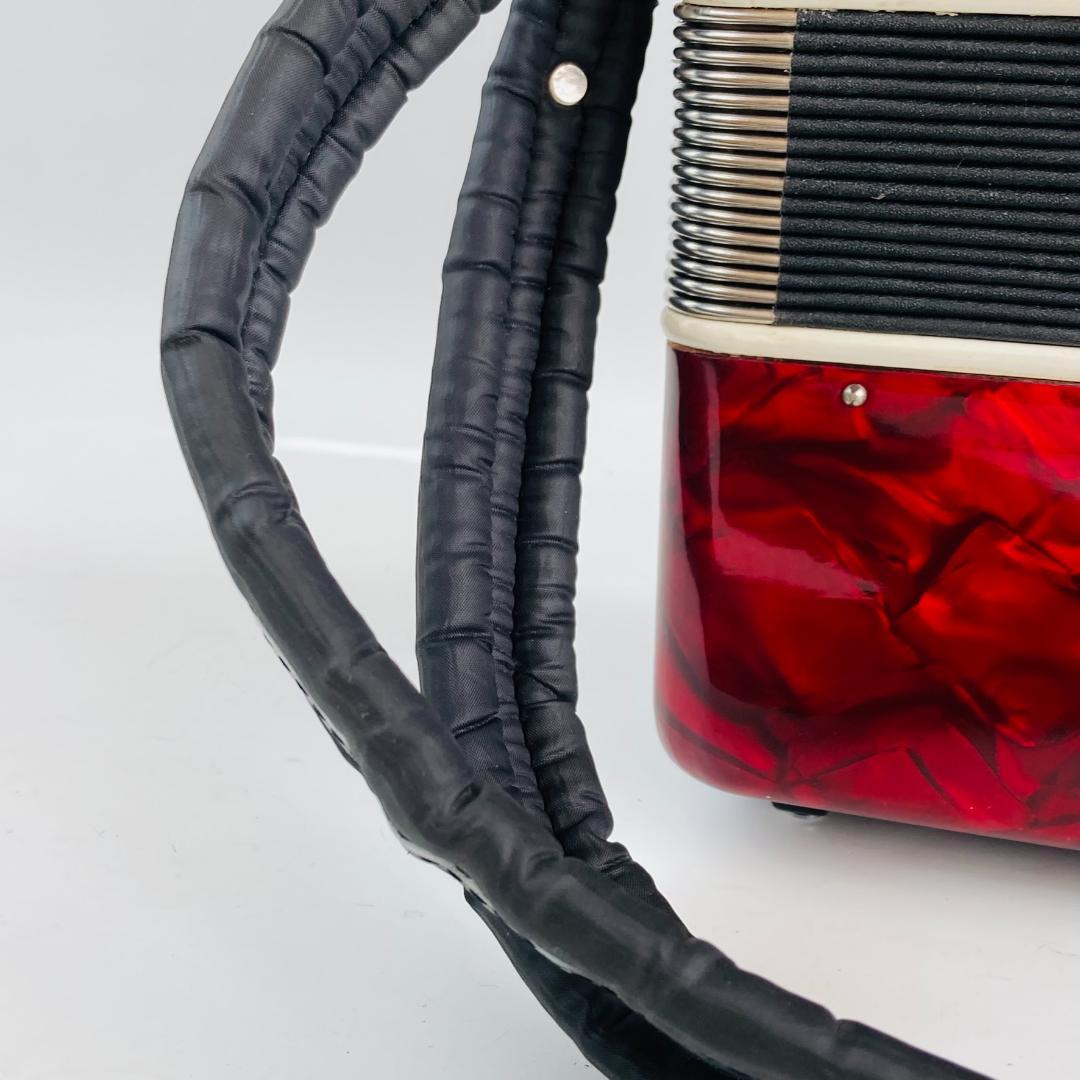 BAI-LE アコーディオン M2019 レッド 30鍵モデル 24ベース BAI-LE