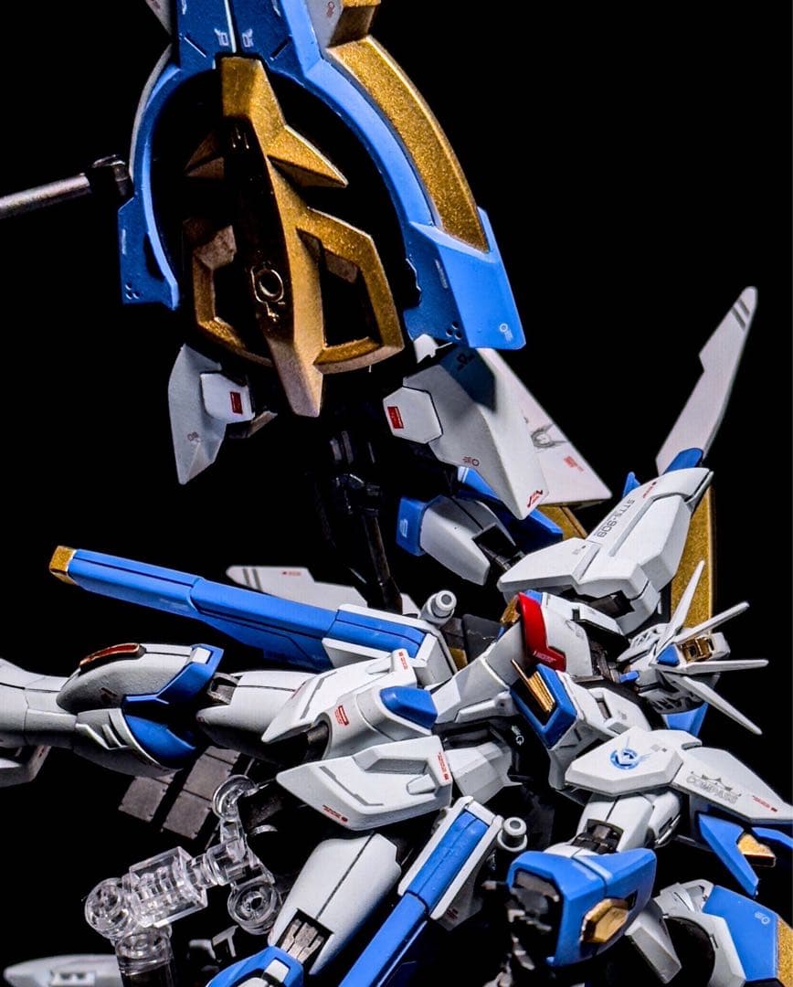 HG 1/144 ライジングフリーダムガンダム ミキシング 塗装済み完成品