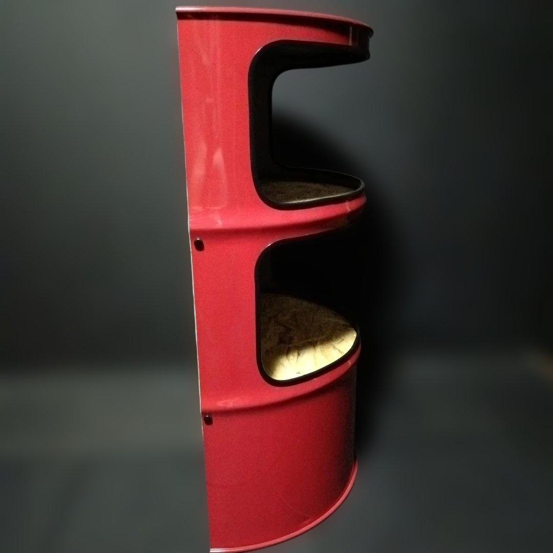 ドラム缶remakeBOX レッド＆OSB合板仕上げ！インダストリアルアート