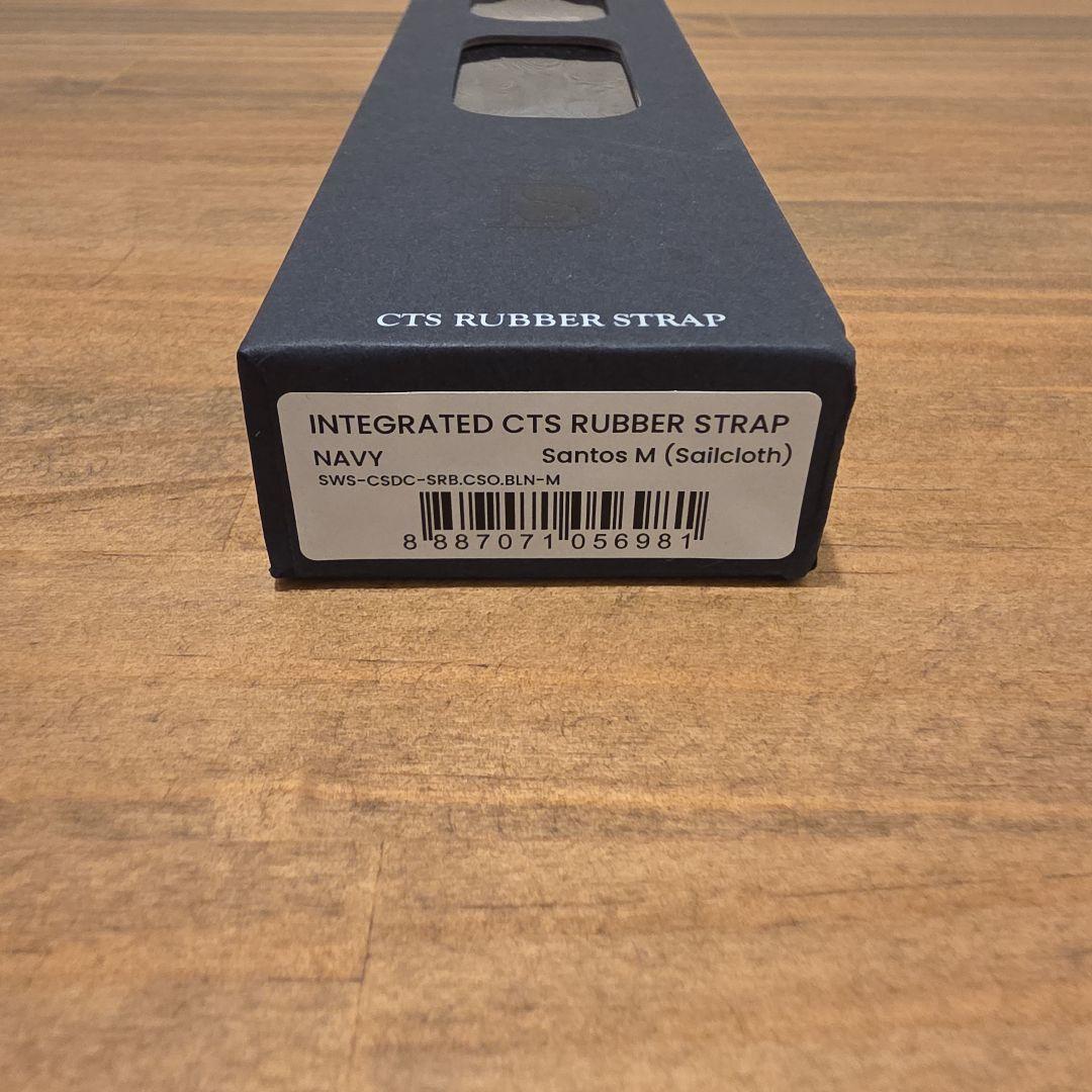 Cartier サントスドゥカルティエMM ラバーベルト