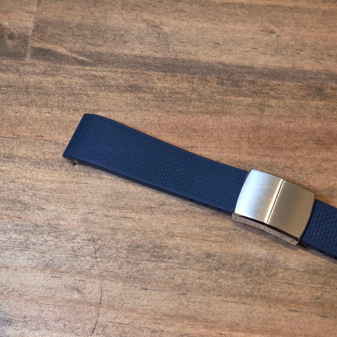 Cartier サントスドゥカルティエMM ラバーベルト