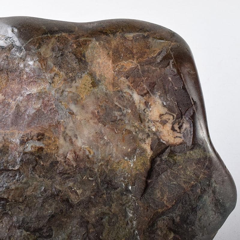 天然石 鑑賞石 菊花石 置物 重さ約1370g V R8681