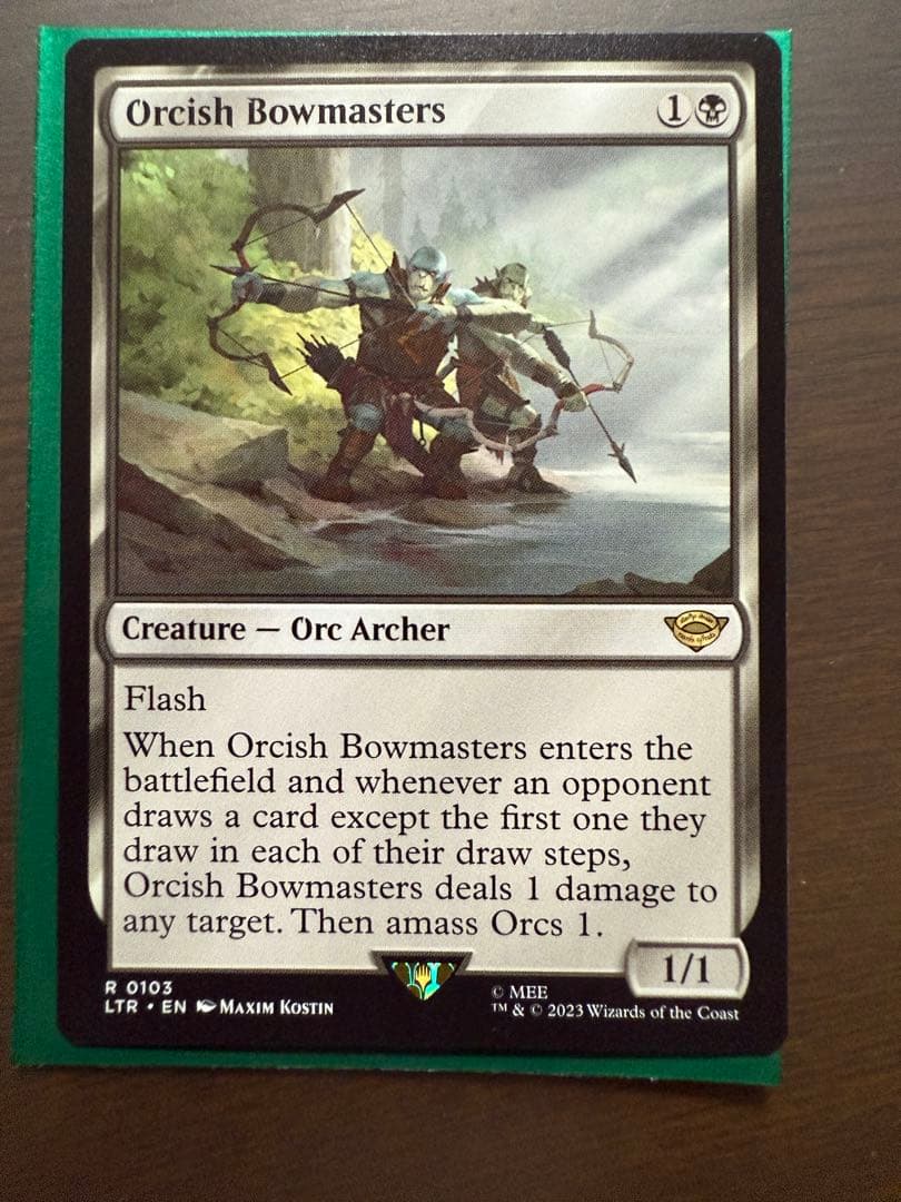 MTG オークの弓使いOrcish Bowmasters 2枚セット
