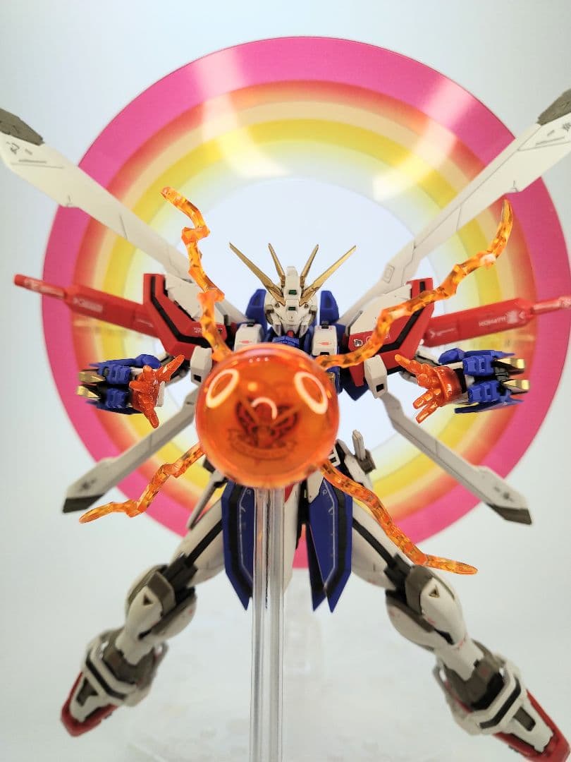 RG ゴッドガンダム ゴッドガンダム拡張セット 塗装 完成品