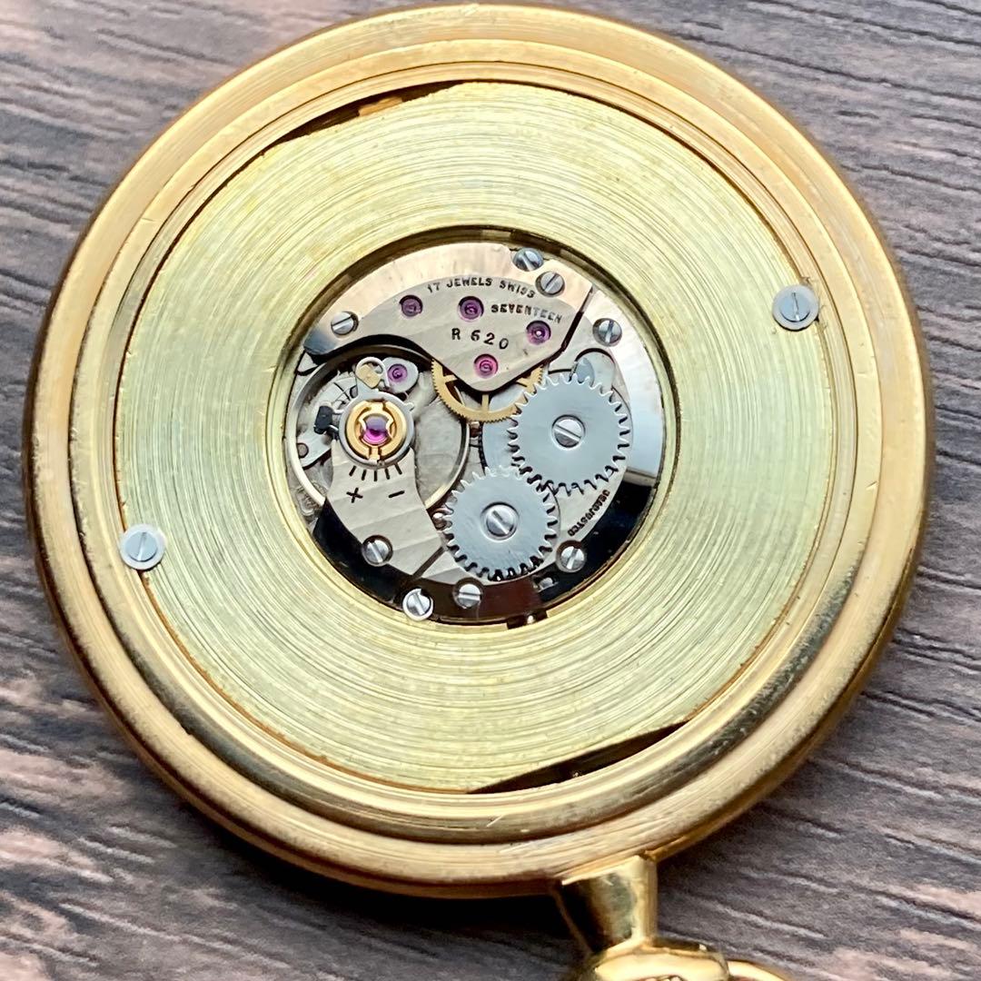 動作品】モーリス MOERIS アンティーク 懐中時計 手巻き ハ