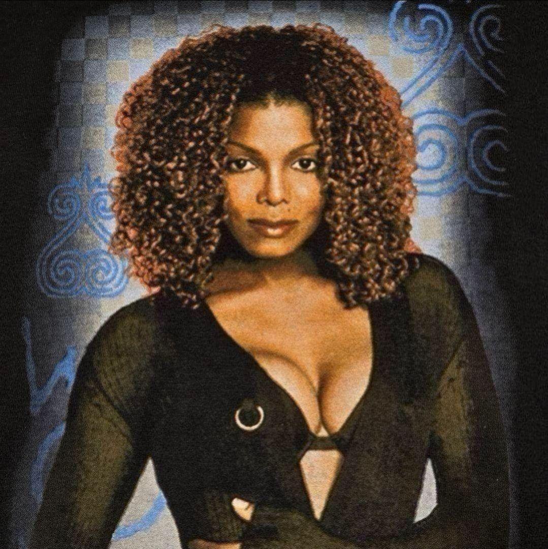 希少 ジャネットジャクソン 1999 ワールドツアー Tシャツ L 美品