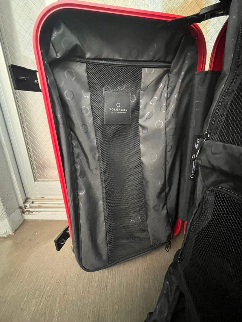 SOLGAARD 60L Mサイズ シェルフ付き 定価4万 希少モデル - バッグ