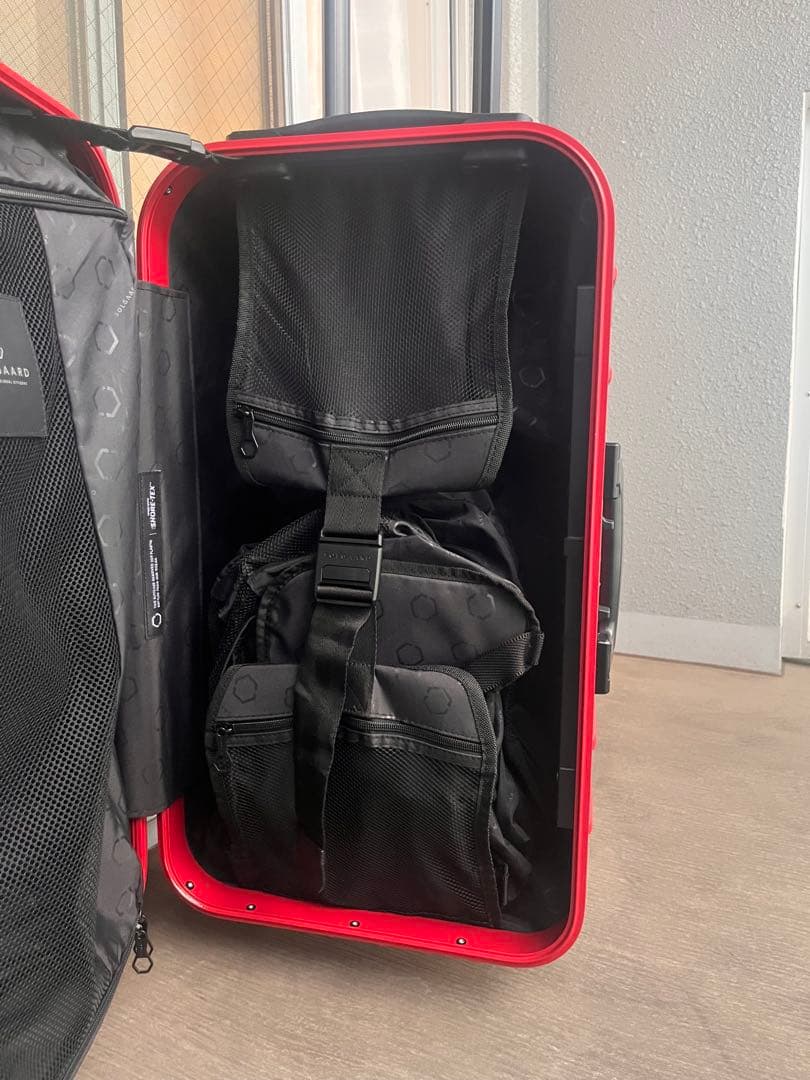 SOLGAARD 60L Mサイズ シェルフ付き 定価4万 希少モデル - バッグ