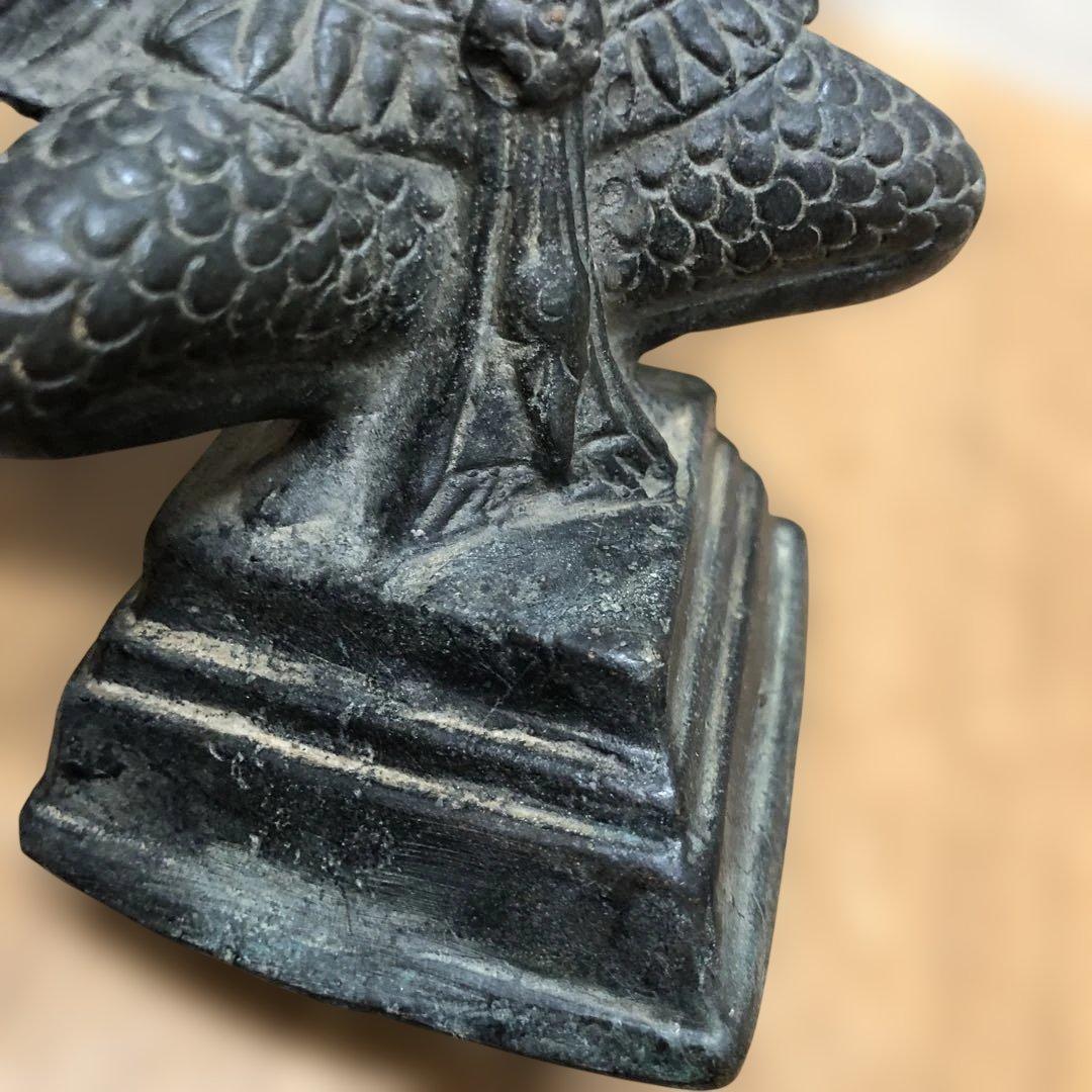 クメール ガルーダ 仏像 仏教美術 骨董 置物 - メルカリ