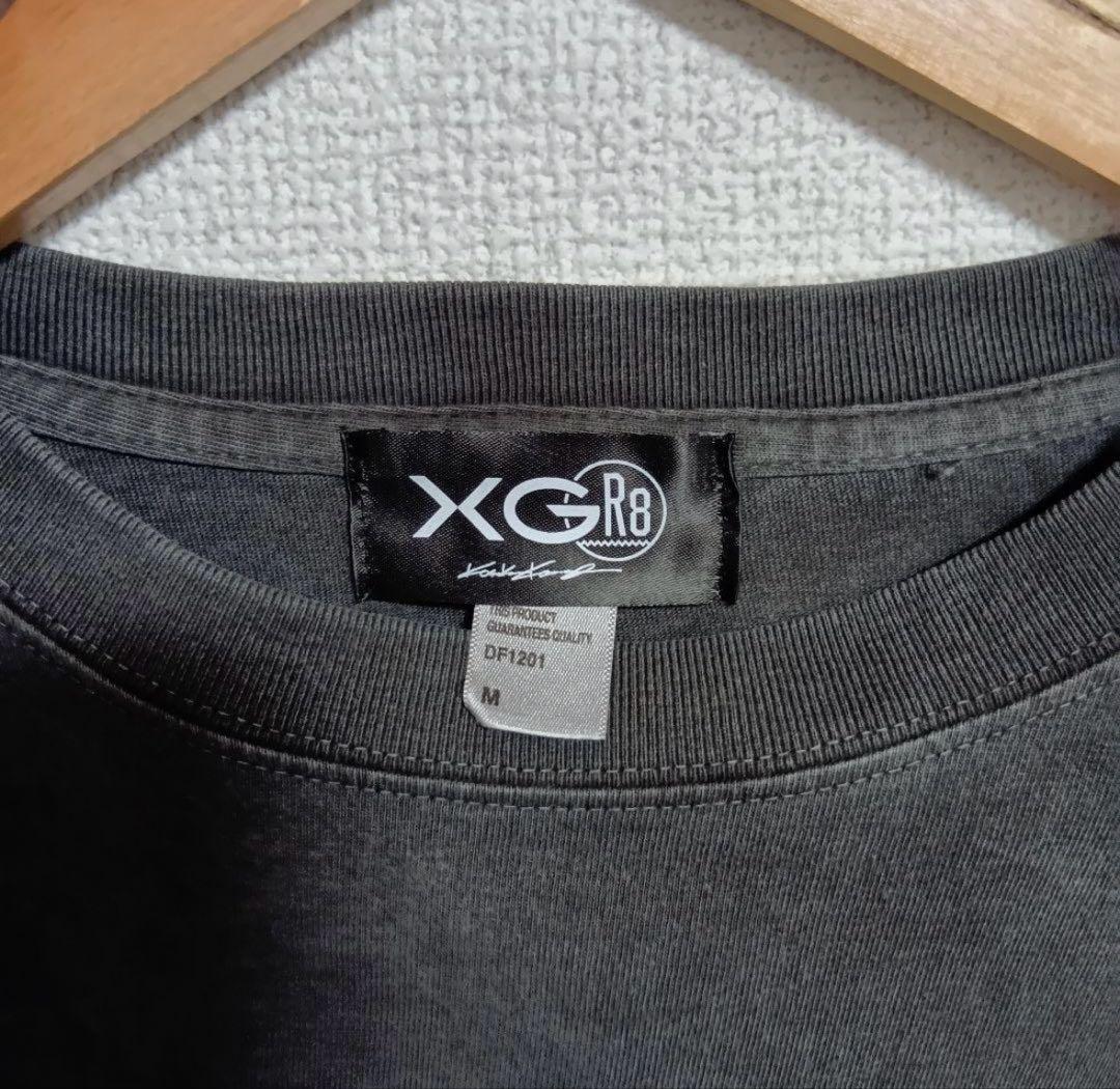 XG GR8 KOSUKE KAWAMURA ロンT ダークグレー　黒　Mサイズ