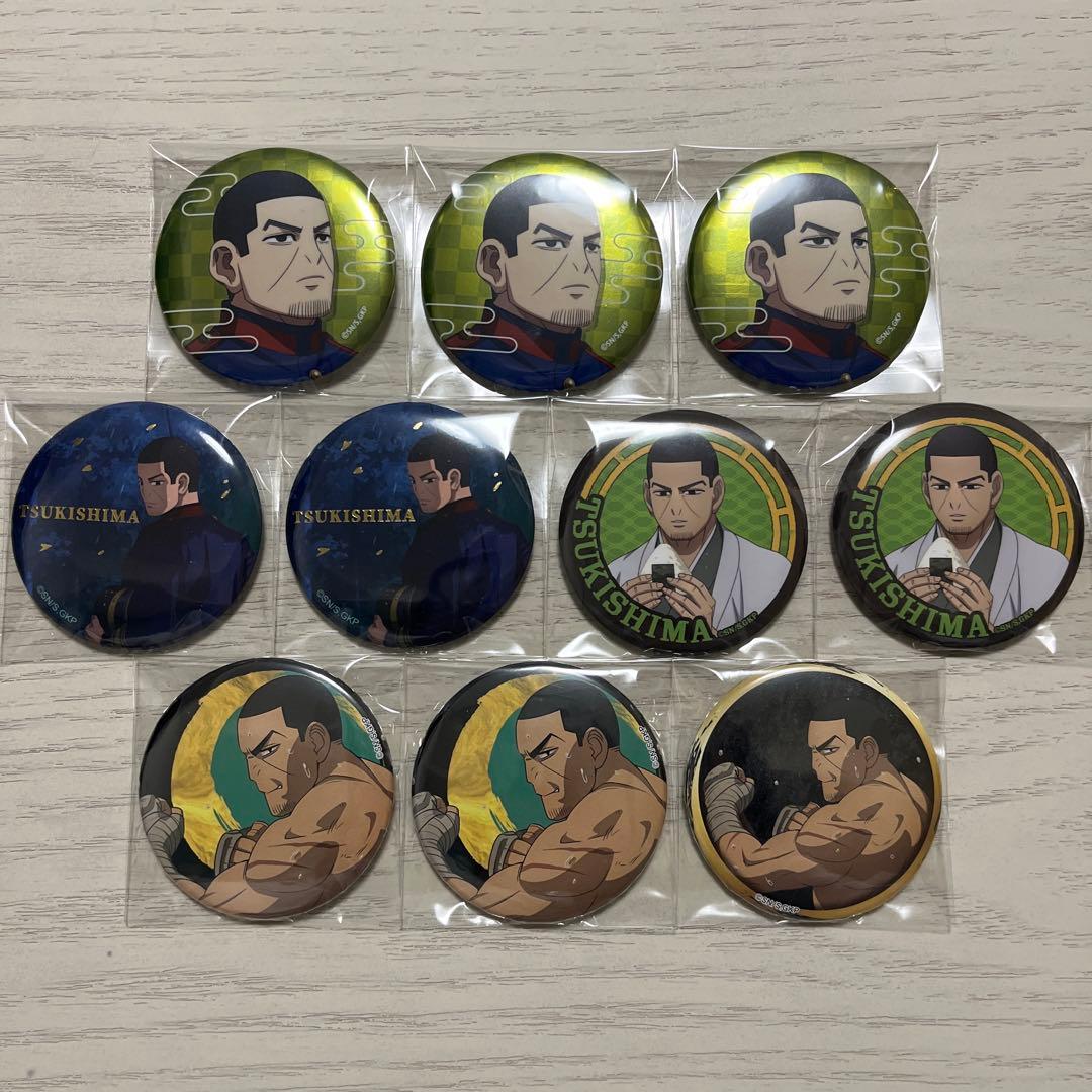 ゴールデンカムイ 月島 缶バッジ - メルカリ