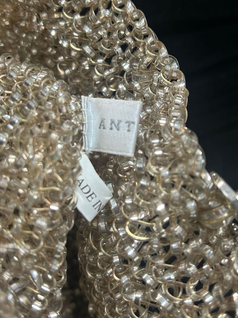 ANTEPRIMA ゴールド スクエアバッグ