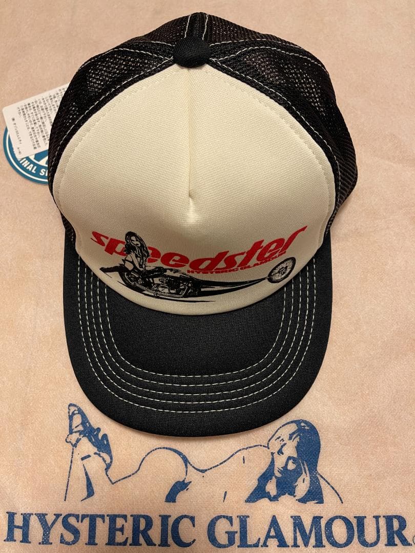 大人気！ヒステリックグラマー/メッシュキャップ【SPEEDSTER