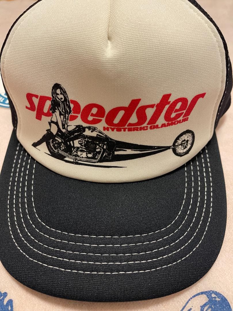 大人気！ヒステリックグラマー/メッシュキャップ【SPEEDSTER