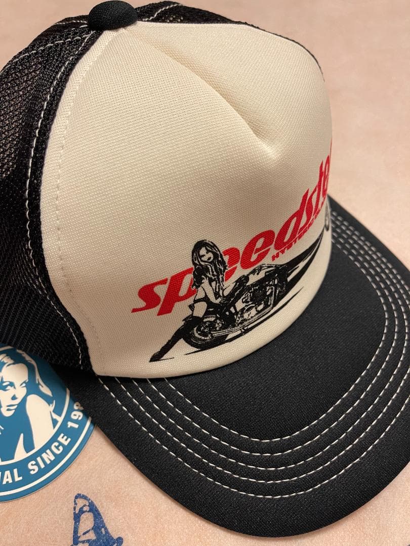 大人気！ヒステリックグラマー/メッシュキャップ【SPEEDSTER