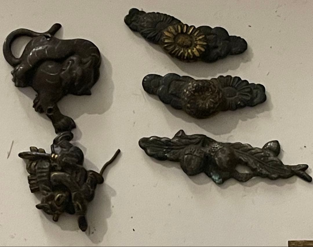 日本刀　武具　鍔 6枚　その他おまとめセット