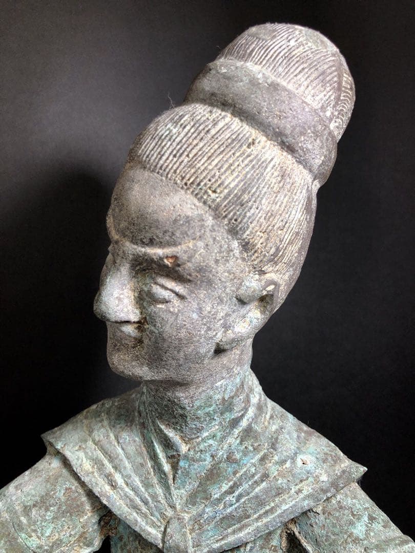 青銅 舞人立像 中国美術　春秋戦国時代　複製