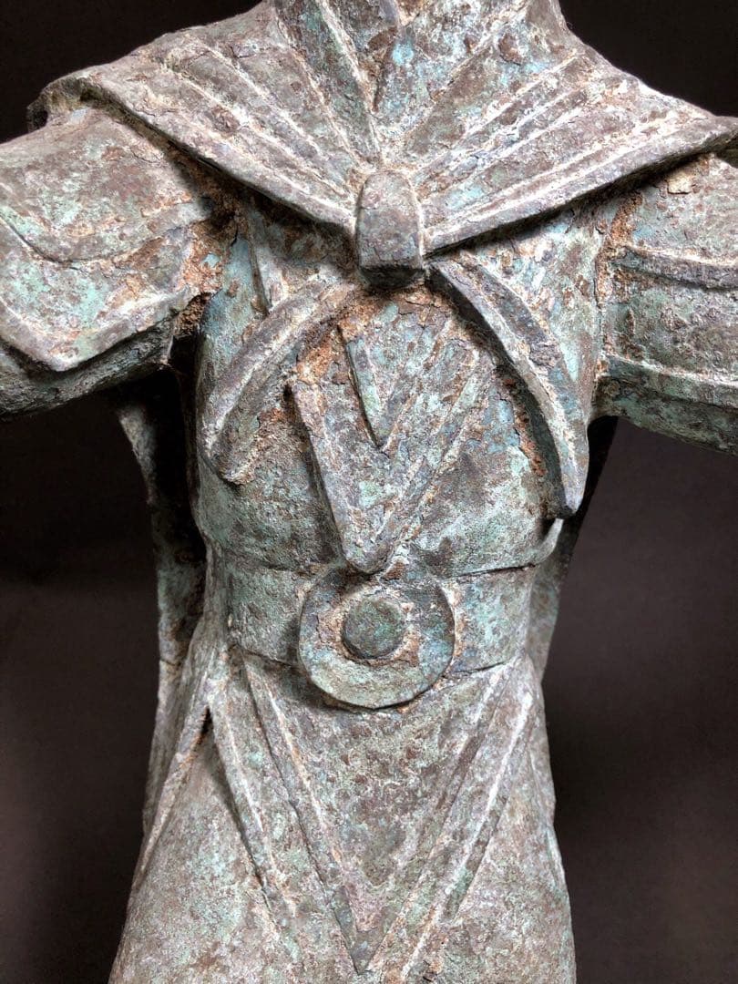 青銅 舞人立像 中国美術　春秋戦国時代　複製