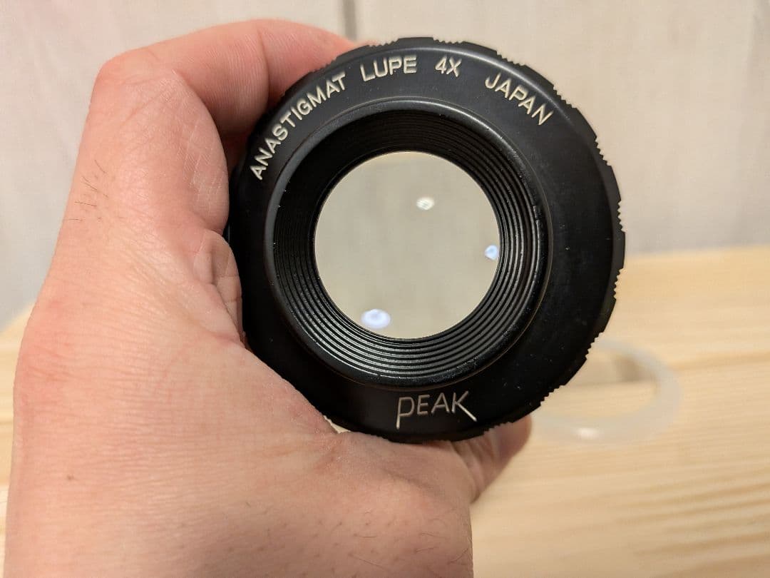 PEAK ANASTIGMAT LUPE 4X 7X セット ピントルーペ