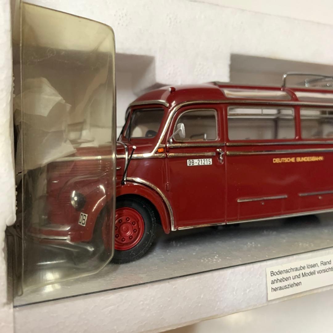 ミニチャンプス 1／43 メルセデスベンツ O3500 バス ドイツ連邦鉄道