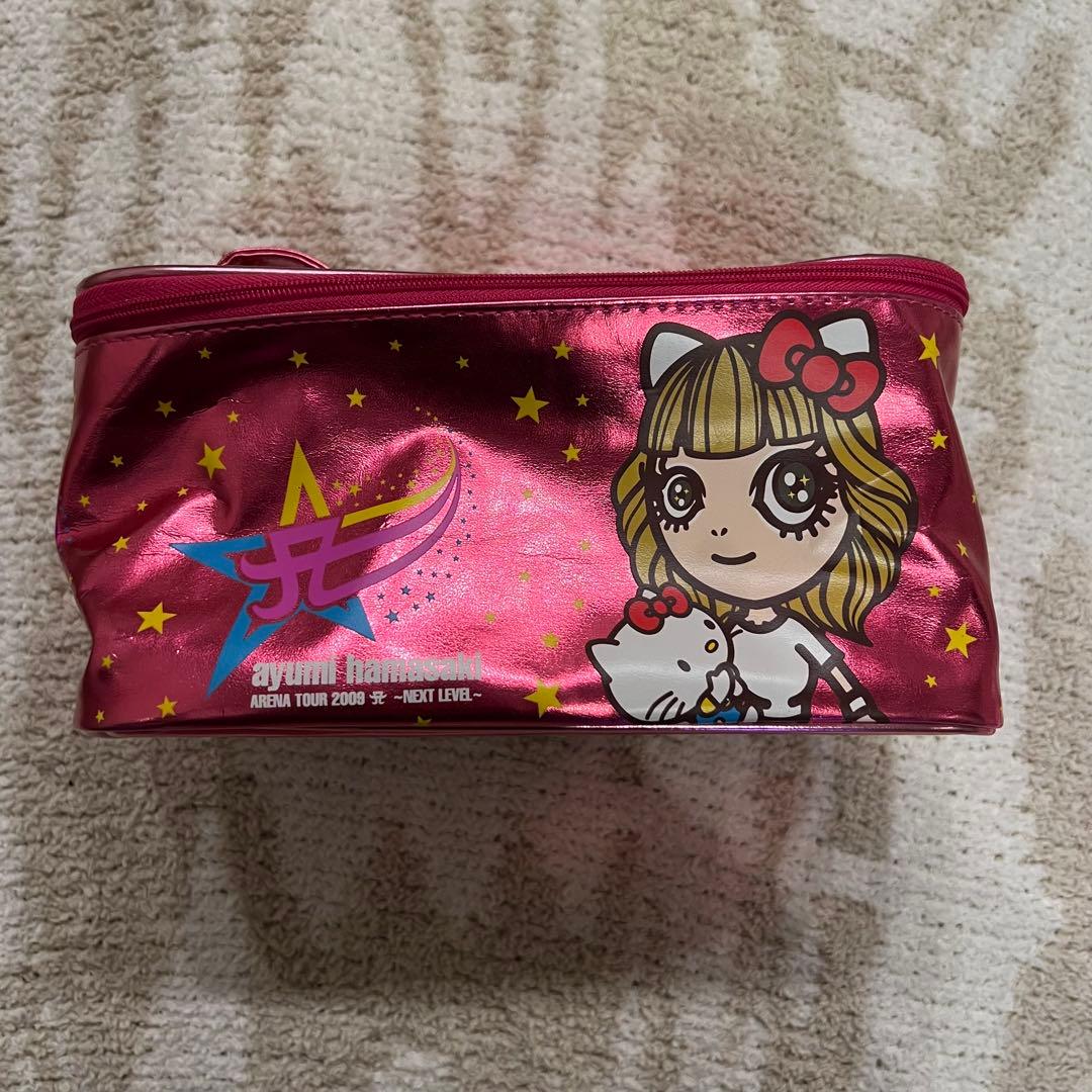 未使用】浜崎あゆみ ayupan ×Hello kitty バニティポーチ - メルカリ