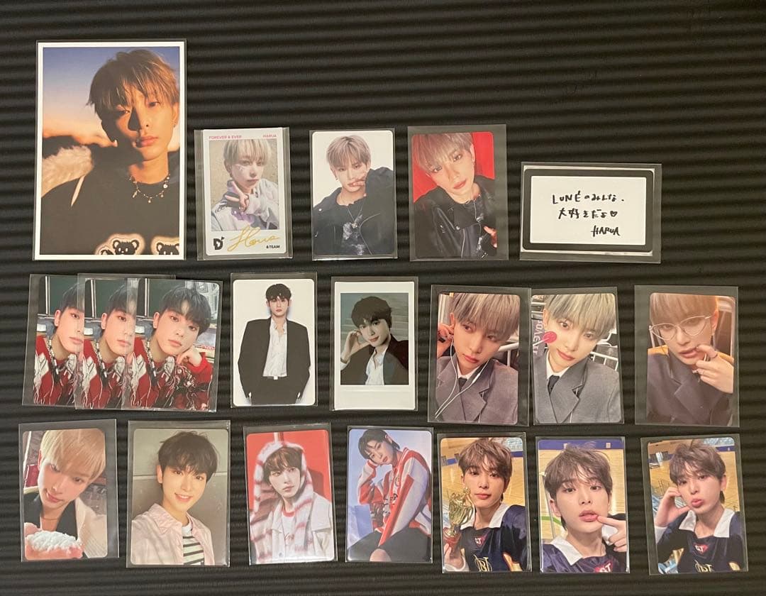 ＆TEAM HARUA トレカ チェキ ポストカード20枚セット まとめ売り &team