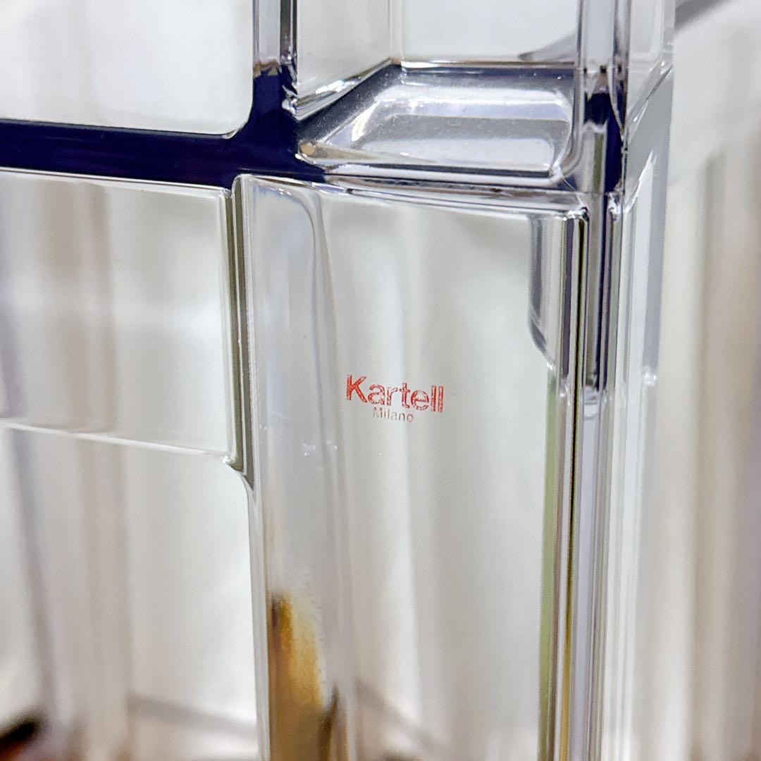 【美品】 Kartell カルテル カウンターチェア ハイスツール ワンモア65