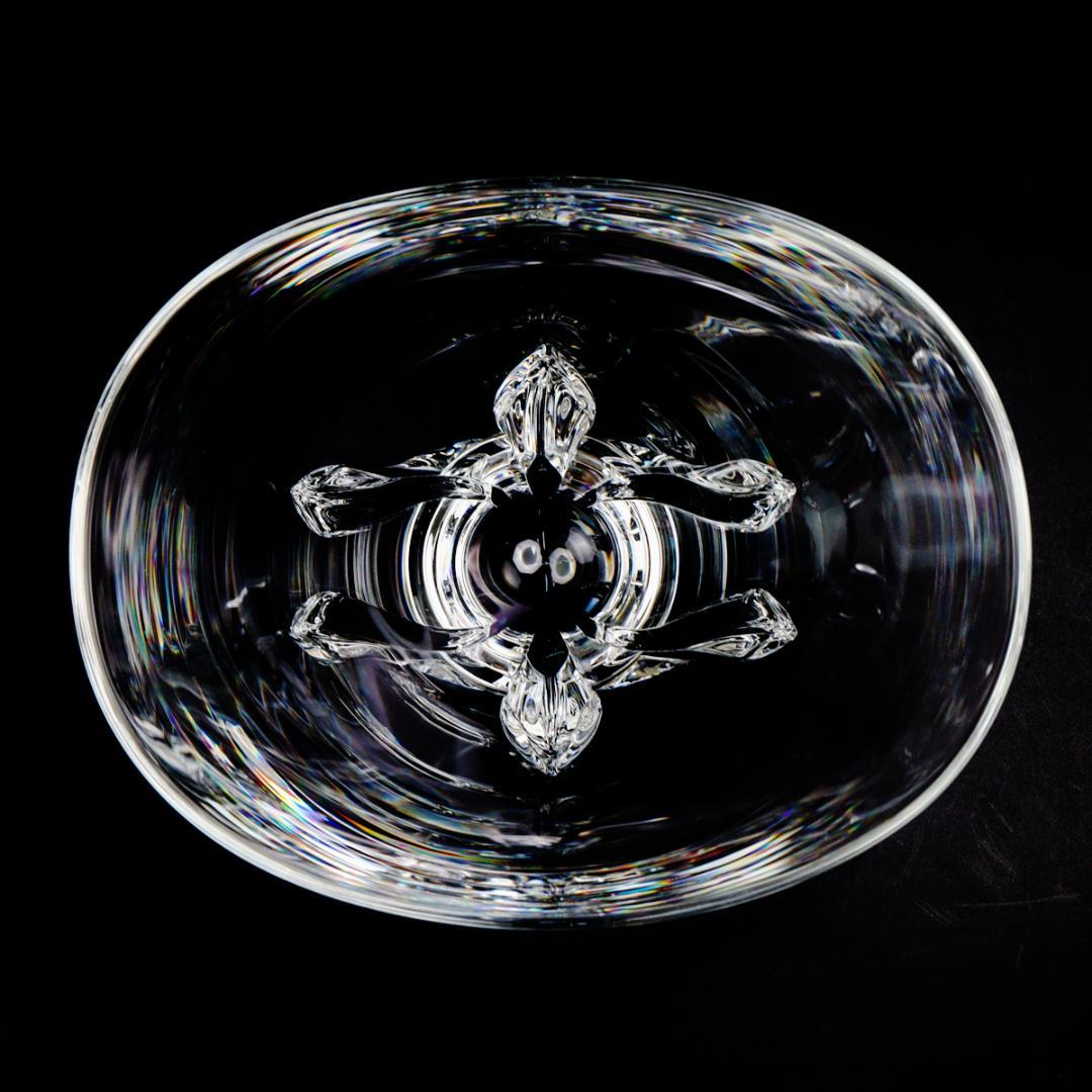 Steuben Galss ディープフラワーボウル 花器 果物鉢
