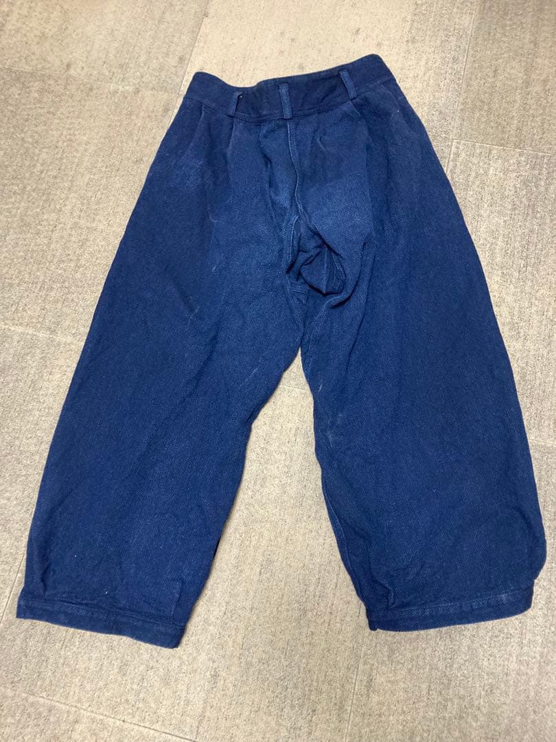 indigo pleats widepants djangoatour Django Atour anotherline