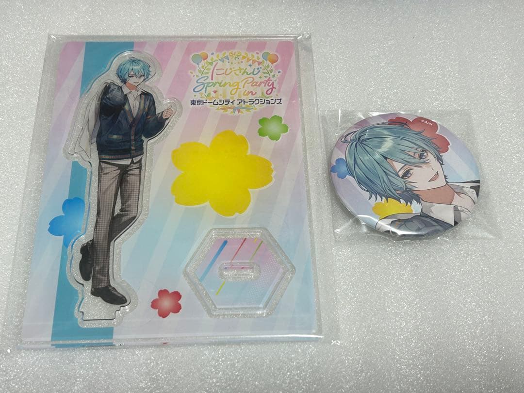 にじさんじ 渚トラウト TDCA アクスタ 缶バッジ - メルカリ