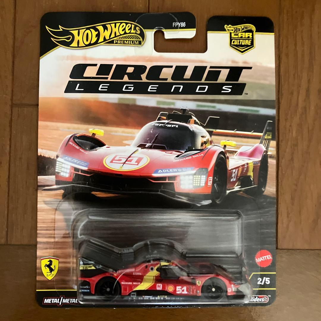 ホットウィール サーキットレジェンズ フェラーリ ポルシェ 各10個 計20個