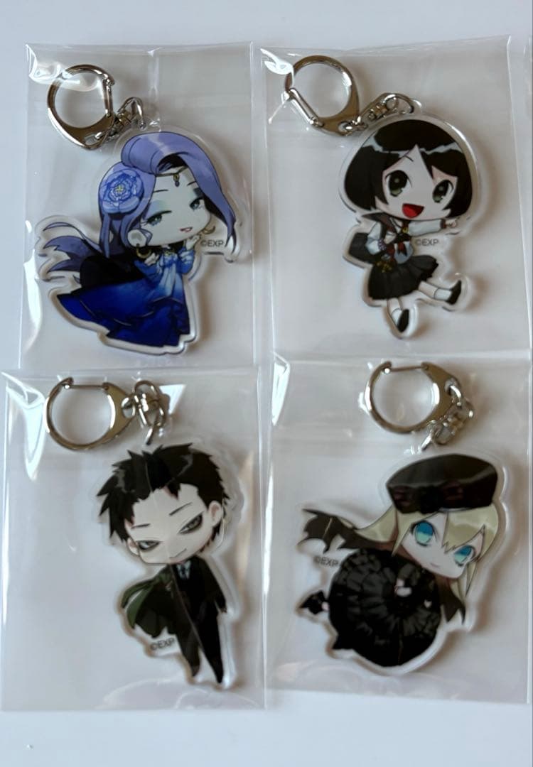 死印　アクリルキーホルダー　アクキー　8種セット　まとめ売り