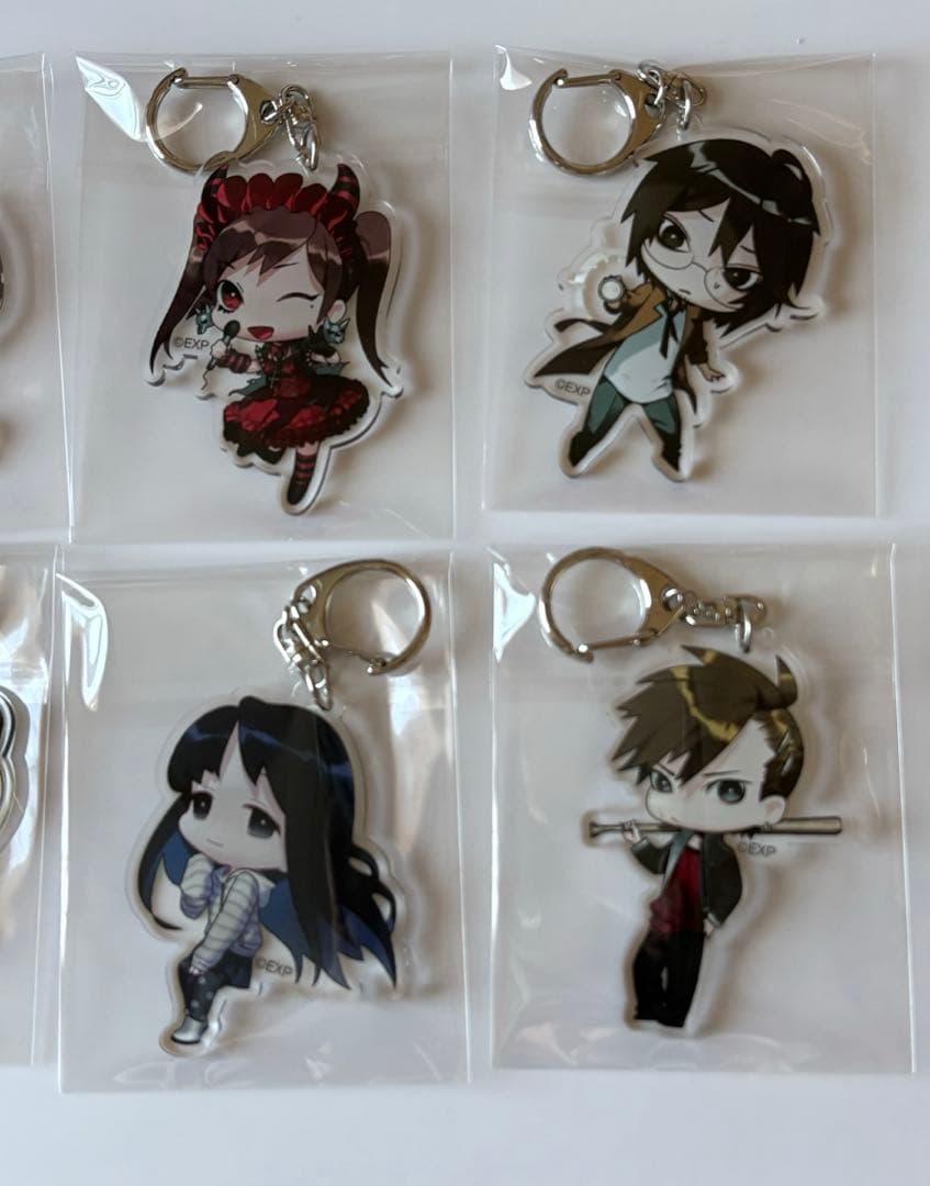 死印　アクリルキーホルダー　アクキー　8種セット　まとめ売り