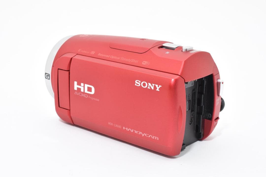 美品 ソニー　SONY HDR-CX680 レッド 1420