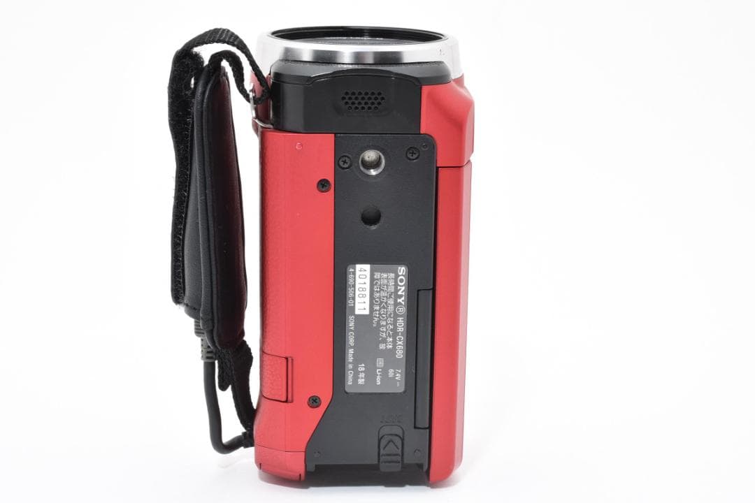 美品 ソニー　SONY HDR-CX680 レッド 1420